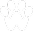 Paw Icon White